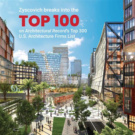 Zyscovich Place In The Top 100 For The First Time In Architectural