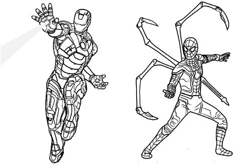 Spiderman is one of the most popular creations of marvel heroes. Iron Man Coloring Pages: Printable PDF » Print Color Craft