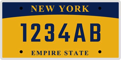Free New York Ny License Plate Lookup Infotracer
