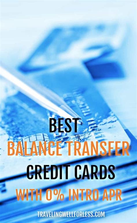 10 Best Balance Transfer Credit Cards With 0 Intro Apr