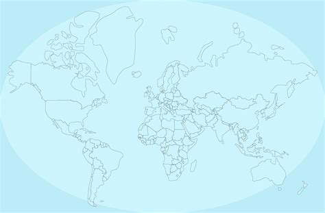 10 Best Large Blank World Maps Printable Pdf For Free At Printablee