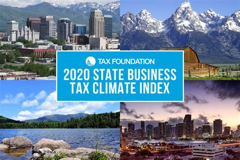 2020 State Business Tax Climate Index Tax Foundation