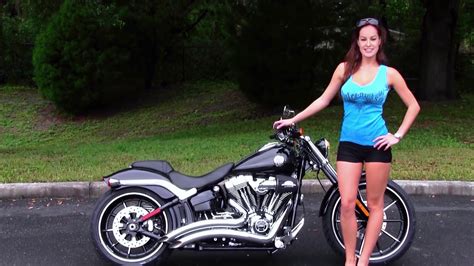 My Wife Jessica Harley Davidson Breakout Youtube