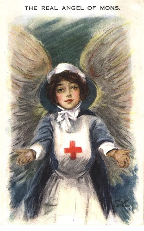 The Real Angel Of Mons Ca 1915 Circulating Now From Nlm