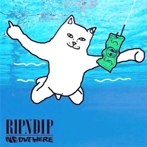 Ripndip Creation Of Nermal Griptape 9 X 33 Boarder Labs And