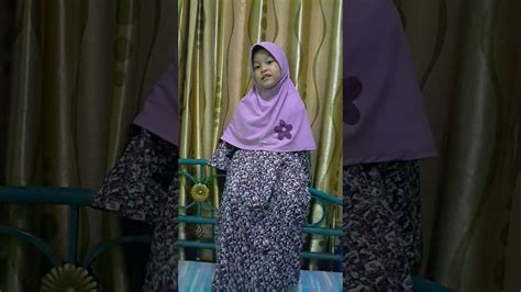 Dia mengajarkan kepada manusia apa yang tidak diketahuinya. Nailah-Hapalan surat Al Alaq 1-5 #TUP2020#KebonMaen# ...