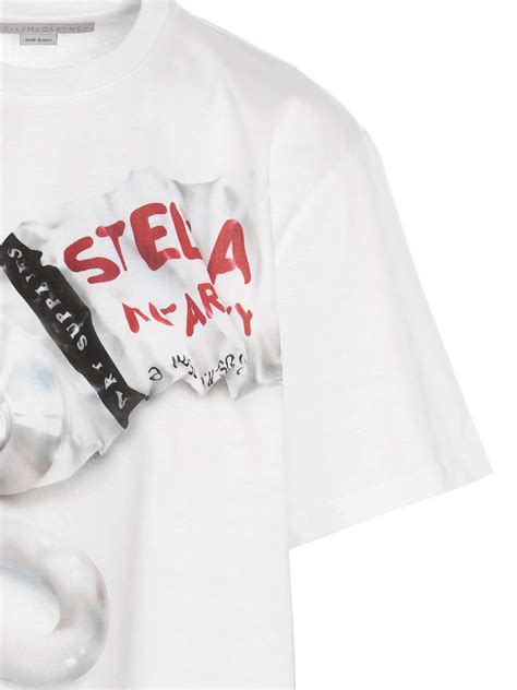 T Shirts Stella Mccartney Logo T Shirt 5112403spw929000