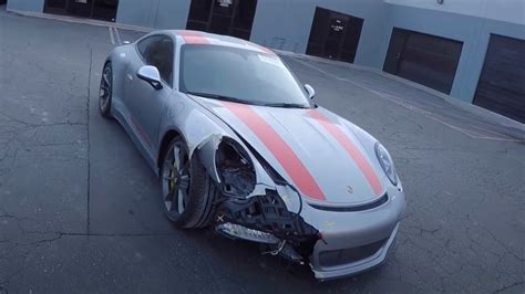 Watch A Wrecked Porsche 911 Get Fully Restored In 20 Minutes Robb Report