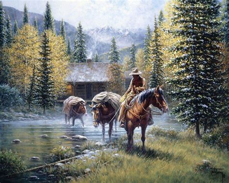 Pin By Trey Bernard On Art With Images Art Western Paintings