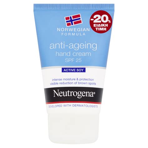 Neutrogena Anti Ageing Hand Cream Spf25 50 Ml Brown Spots Vita4you
