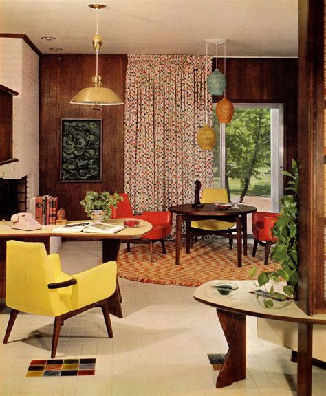 Interiores Dos Anos 60 Nostalgiarama