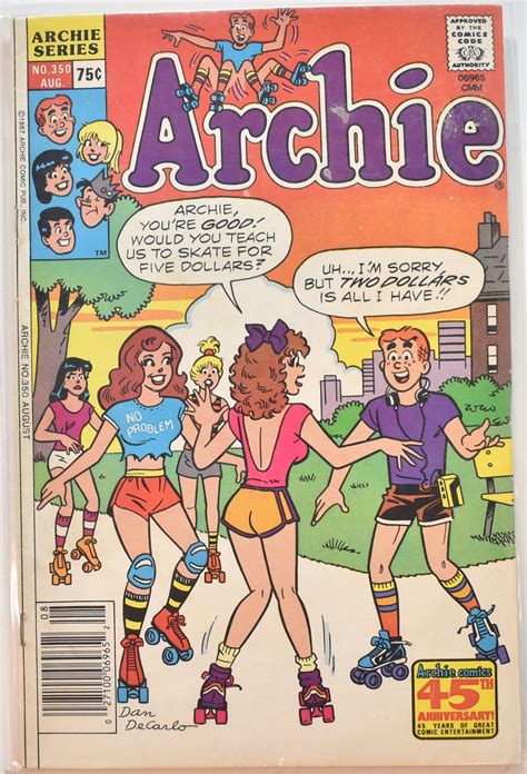 Archie No 350 Archie Series Comic Book Archie Comics Archie Comic Books Archie