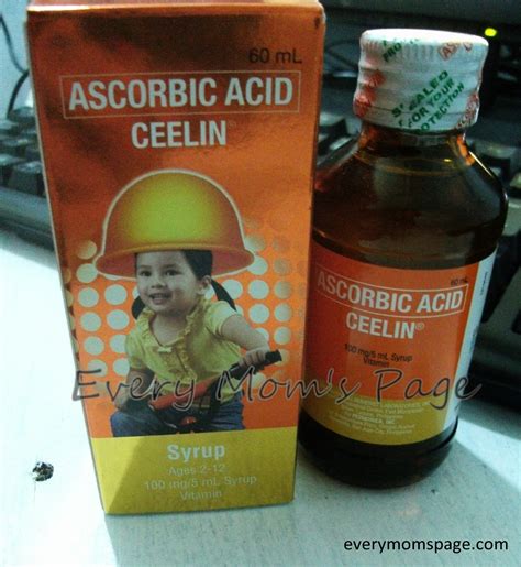 It supports children's health in the following ways do not exceed the recommended daily dosage. Vitamin C to My Healthier Kids #Ceelin #Unilab