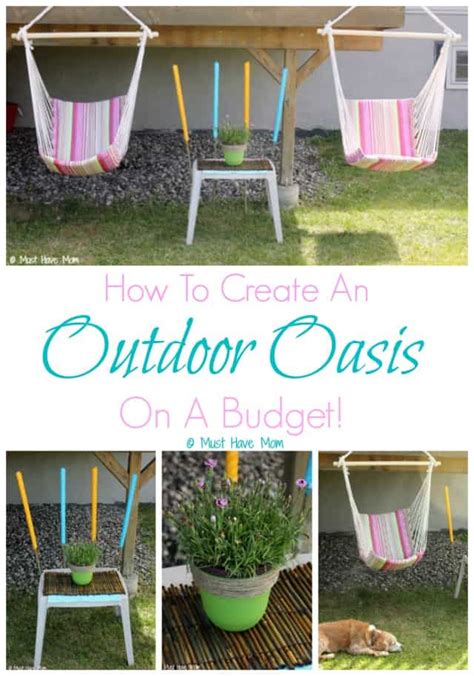 Create Your Own Outdoor Oasis On A Budget