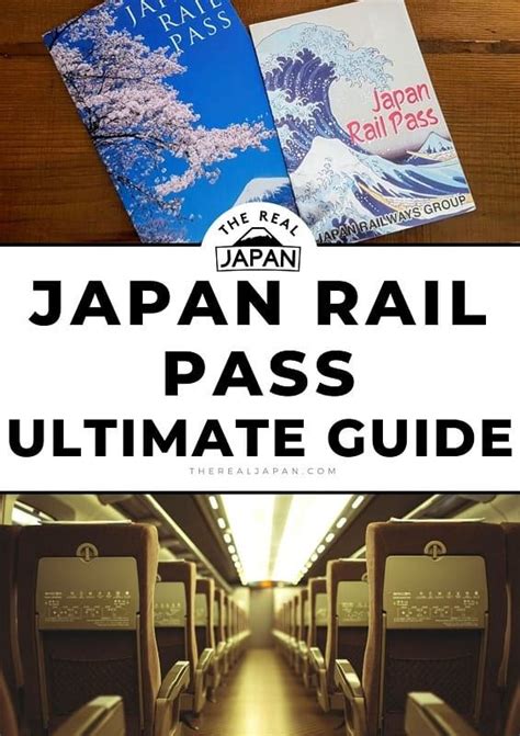 The Japan Rail Pass Ultimate Guide Is On Display In This Photo With