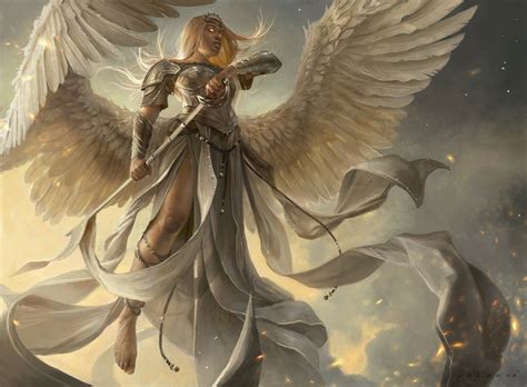 Download Angel Wings Fantasy Angel Warrior HD Wallpaper by Martina Fačková