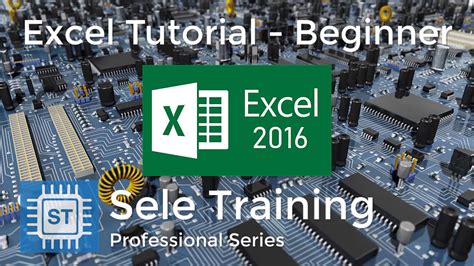 Excel Tutorial Beginner Youtube