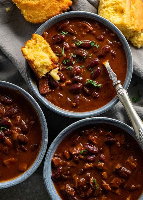 Homemade Baked Beans With Bacon Southern Style Recipetin Eats