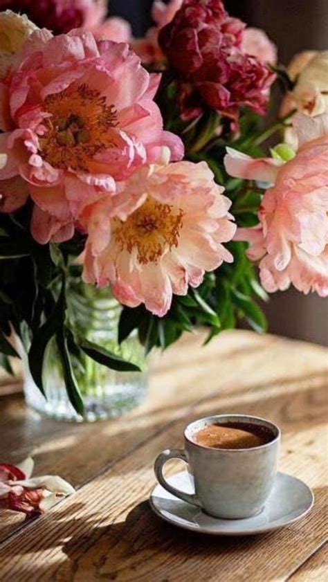 Pin By Neldayrit On She Loves Flowers Coffee And Flowers Coffee