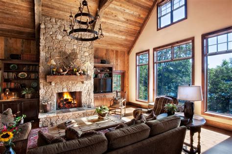 19 Rustic Living Room Designs Decorating Ideas Design