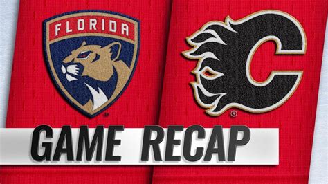 Flames Top Panthers For Fourth Straight Win Youtube