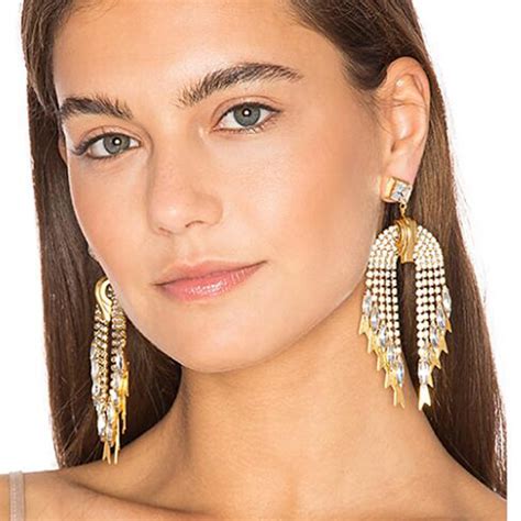 Best Lady 2017 New Sexy Design Big Long Dangle Earrings Femme Tassel
