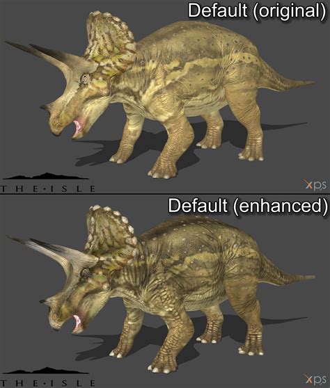 The Isle Default Triceratops Pack By Phelcer On Deviantart