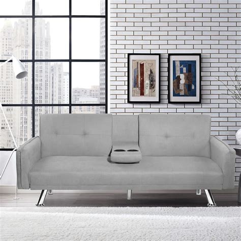 The best feature of these narrow sofa beds that they take very small space and give you the maximum functionality as seating and bed. Tufted Futon Sofa Bed, SEGMART 75" Modern Sofa Sleeper Bed ...