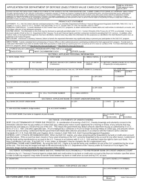 Dd Form 2887 Fill Out Sign Online And Download Fillable Pdf