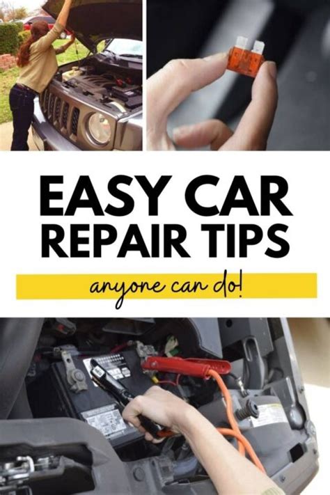 11 Easy Car Repairs You Can Totally Do Yourself