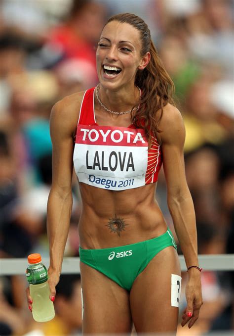 Olympic Crush Sprinter Ivet Lalova