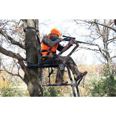 X Stand Treestands The Duke 20 Foot 1 Person Ladder Stand Academy