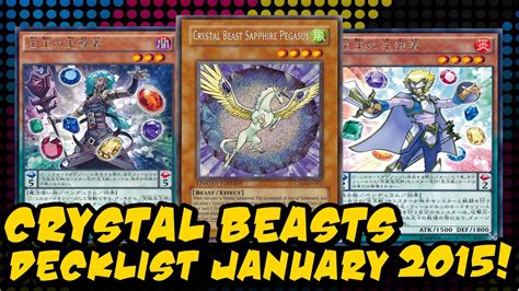 Vielen dank für´s zusehen, aboknopf drücken nicht vergessen ;) ‼️unbedingt mal hier reinschauen‼️. CRYSTAL BEASTS DECKLIST JANUARY 2015! - YouTube