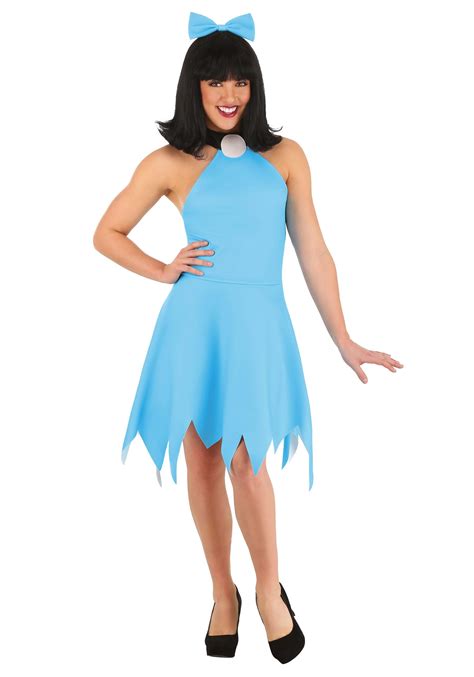 Specialty Licensed Betty Rubble Flintstones Womens Adult Fancy Dress Up