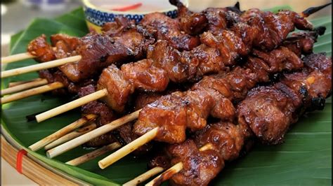 Pork Bbq Filipino Style Youtube