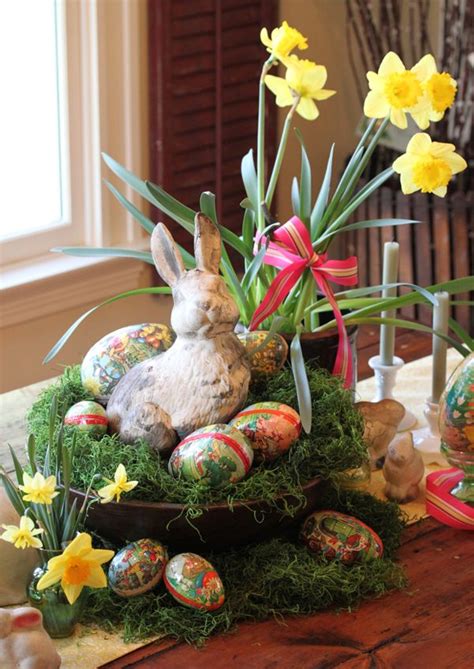 20 Inspiring Easter Decor With Vintage Touches Homemydesign