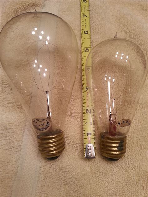 Antique Westinghouse Light Bulbs 1 And 2 Antique Light Bulbs Edison