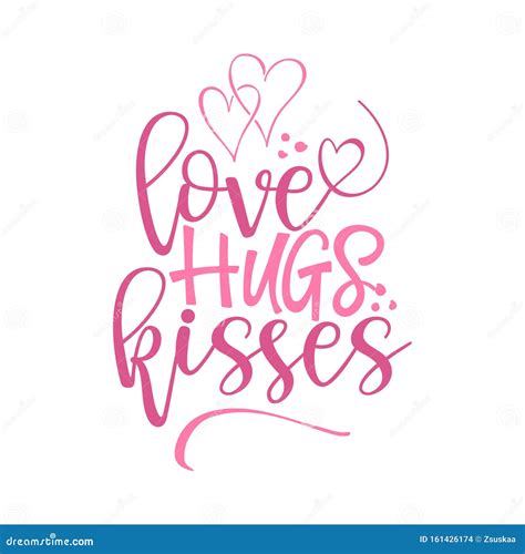 Hugs And Kisses Coloring Page Vector Illustration Cartoondealer