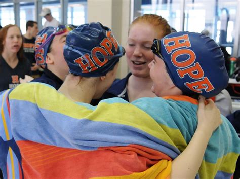 Hope Womens Swimming And Diving Earns Three More Miaa Titles Finishes