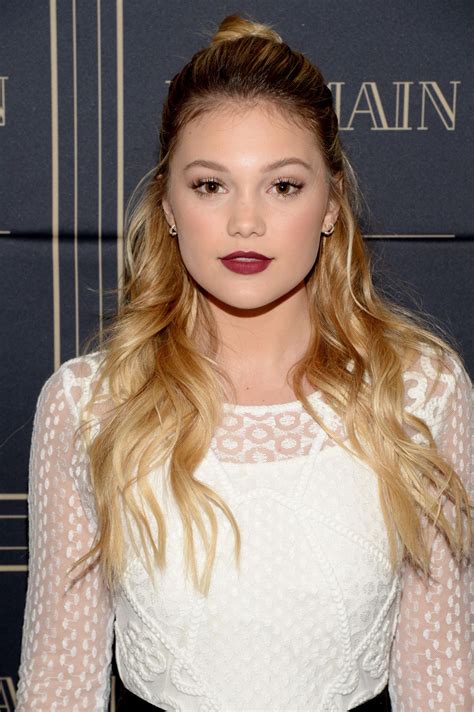Attended an acting convention in 2008 where she received first place awards for best. OLIVIA HOLT at Balmain x H&M Los Angeles VIP Pre-launch in ...