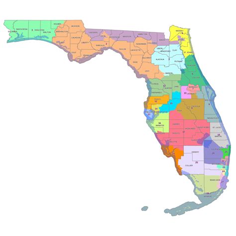 Map Of Florida House Districts - Alvera Marcille