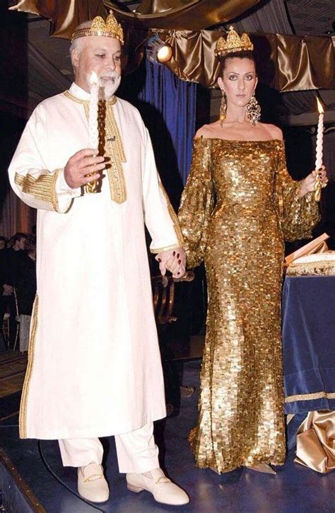 Within' a few weeks celine dion will be celebrating the 35th anniversary of her debut album. Celine Renewel of Vows, Celine Dion Gold Wedding dress ...