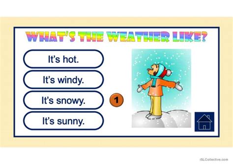 Weather Quiz Game English Esl Powerpoints