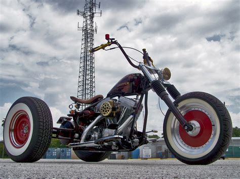Santiago Choppers Toxic Avenger Old School Bobber Trike Toxic
