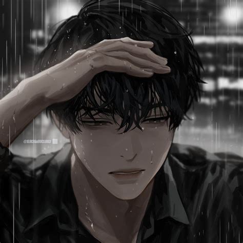 Cry Emo Boy Anime Wallpaper