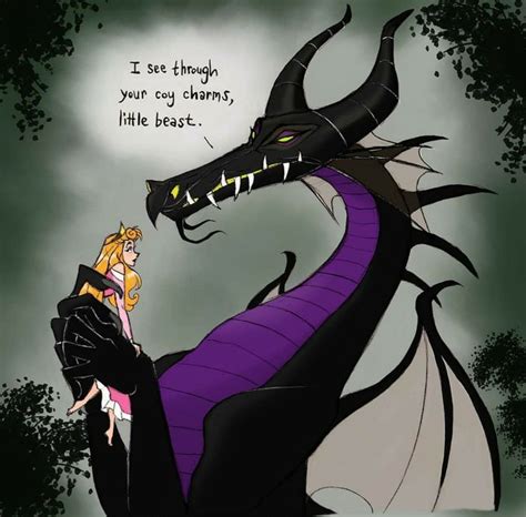 Maleficent And Aurora Disney Villains Art Sleeping Beauty