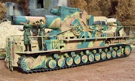 Wwii Plastic Toy Soldiers German Siege Artillery