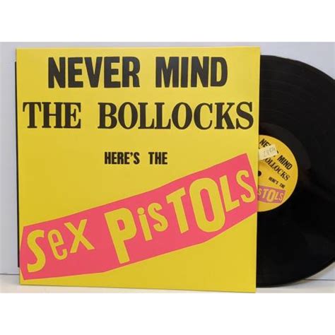 Sex Pistols Never Mind The Bollocks Heres The Sex Pistols 12 Vinyl