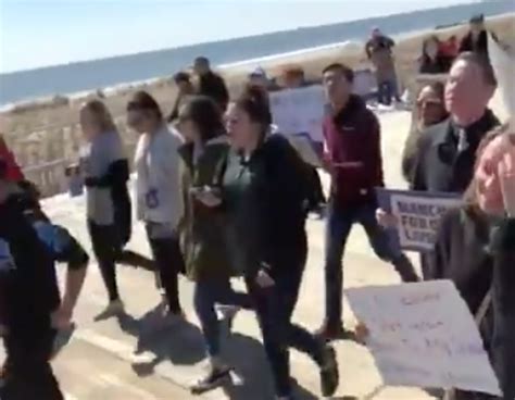 Hundreds March For Our Lives On Ocean City Boardwalk Video