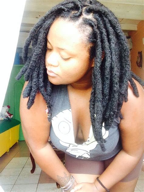 Dreadlocks are a beautiful way to style women's hair! Thick beautiful locs. #love #locsbydenice | Natural hair ...